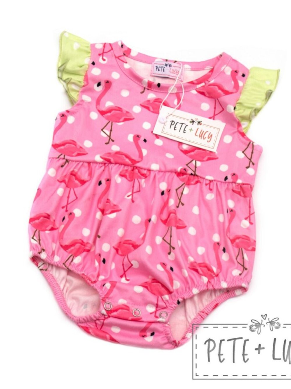Fancy Flamingo Romper